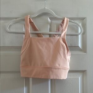 FP Movement by Free People Peach Crossback Sports Bra